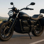 Komaki MX16 Pro electric cruiser 2026 parked on road