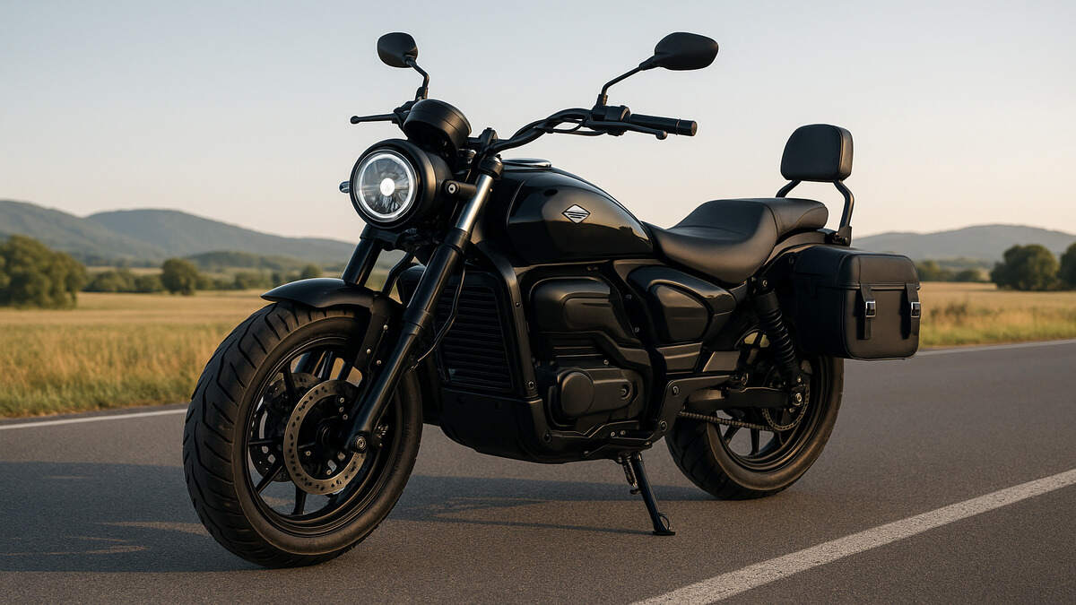 Komaki MX16 Pro electric cruiser 2026 parked on road